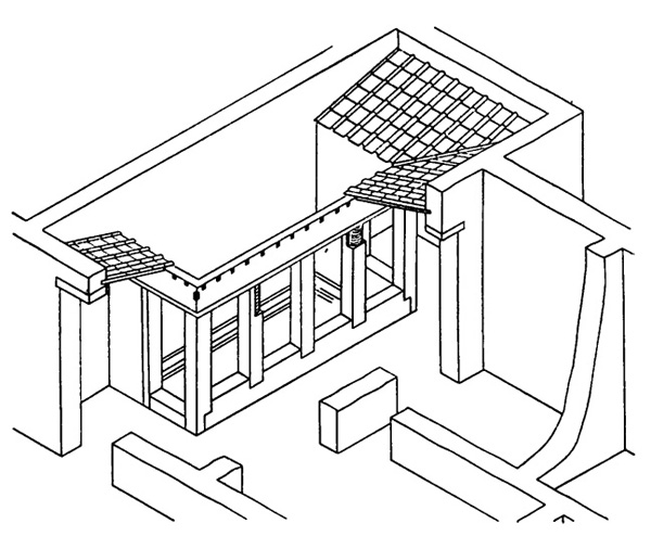 Архитектура Древнего Рима. Помпеи. Гинекей в доме Веттиев