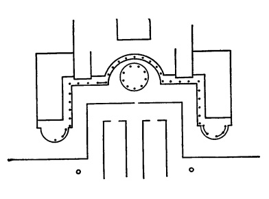 Архитектура Древнего Рима. Схема плана помпейской загородной виллы