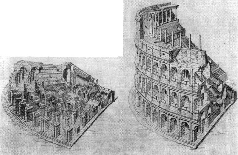 Архитектура Древнего Рима. Рим. Колизей. Конструкции