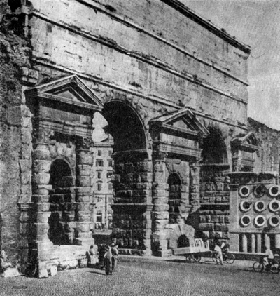 Архитектура Древнего Рима. Рим. Порта Маджоре, середина I в. н.э.