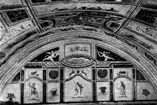 Архитектура Древнего Рима. Рим. Декор гробницы Анициев на Латинской дороге, II в. н.э.