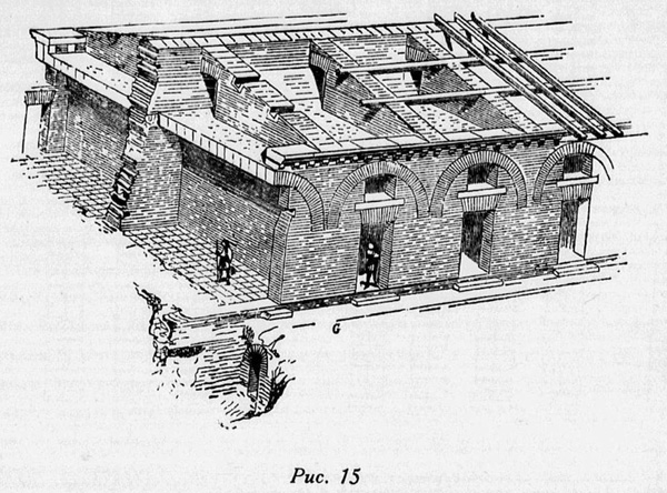 Конструкции большого преторского лагеря в шестом районе Рима. Об архитектуре римлян. Виолле-ле-Дюк «Беседы об архитектуре»