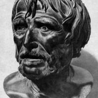Портрет философа (так называемый Сенека). Бронза. 3—2 вв. до н. э. Неаполь. Национальный музей