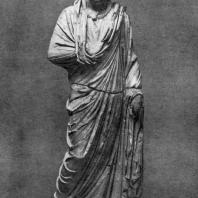 Статуя Неокла, правителя Горгиппии, из Анапы. Мрамор. 187 г. н. э. Москва. Музей изобразительных искусств им. А.С. Пушкина