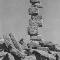Пальмира. Развалины западного конца Большой колоннады