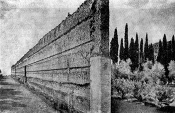 Архитектура Древнего Рима. Тибур. Вилла Адриана, 118—138 гг. н.э. Пойкиле. Современный вид