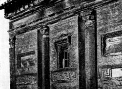 Архитектура Древнего Рима. Рим (окрестности). Гробница Аннии Региллы, середина III в. н.э. Фрагмент