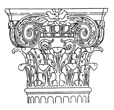 Архитектура Древнего Рима. Капитель композитного ордера