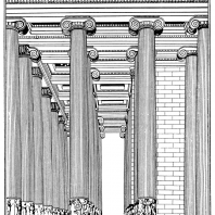 Храм Артемиды в Эфесе. Реконструкция