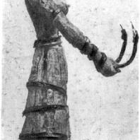 Богиня со змеями. Статуэтка из слоновой кости с золотом. Середина 2 тысячелетия до н. э. Бостон. Музей изящных искусств