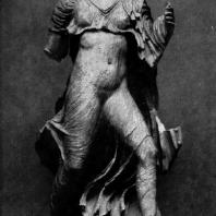Нереида с Памятника нереид из Ксанфа. Мрамор. Третья четверть 5 в. до н. э. Лондон. Британский музей