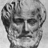 Портрет Аристотеля. Конец 4 в. до н. э. Мраморная римская копия с утраченного оригинала. Вена. Музей