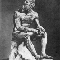 Аполлоний, сын Нестора. Статуя кулачного бойца. Бронза. 1 в. до н. э. Рим. Музей Терм