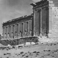 Пальмира. Северо-западная угловая часть округи святилища Бела, I век