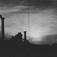 Руины Пальмиры на рассвете