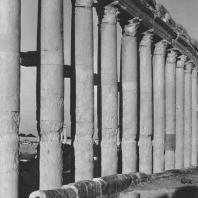 Пальмира. Канализационные трубы эпохи Юстиниана у Большой колоннады