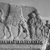 Пальмира. Шествие женщин — фрагмент рельефа из храма Бела, I век