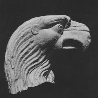 Пальмира. Голова орла, II век. Польские археологические раскопки 1963 г.