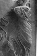 Алтарь Зевса в Пергаме. Южная сторона большого фриза. Гелиос, бог солнца, на квадриге